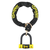Antivol A Chaine Auvray Xtrem Lasso 1.00M Maillon Diam 13.5 Mm Avec U Xtrem Medium 85X100Mm (Diam 18Mm) (Classe Sra Chaine + 