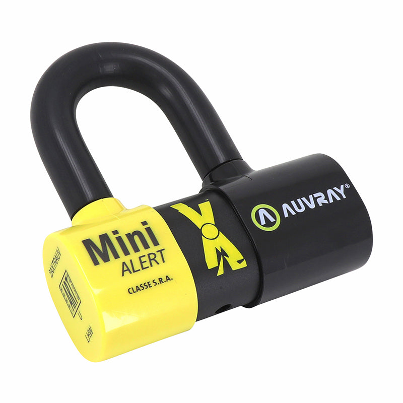 Antivol A Chaine Auvray Xtrem Lasso 1.20M Maillon Diam 13.5Mm Avec U Xtrem Mini Alert 44X66Mm (Diam 16Mm Alarme Sonore 120 Db