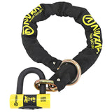 Antivol A Chaine Auvray Xtrem Lasso 1.00M Maillon Diam 13.5Mm Avec U Xtrem Mini 52X65Mm (Diam 16Mm) (Classe Sra Chaine + U)