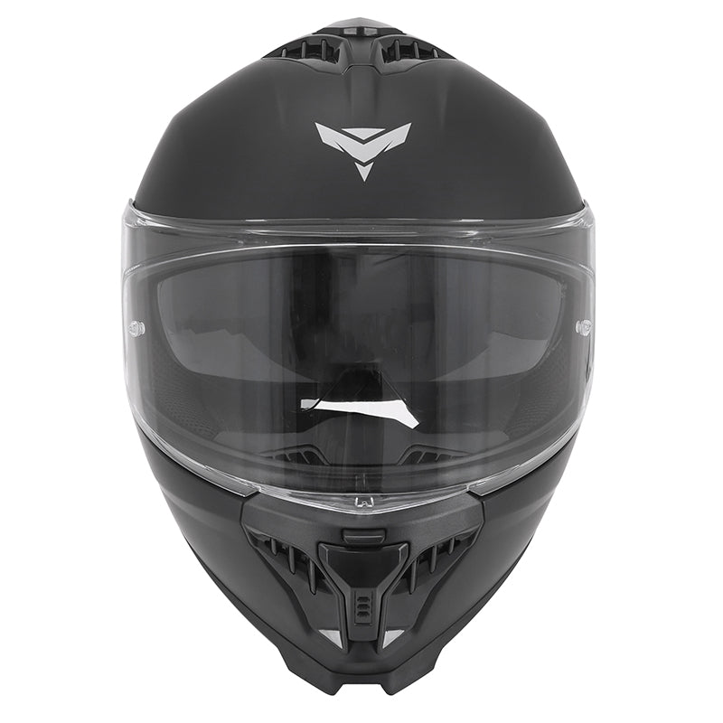 Casque intégral ADX AI500 Noir Mat — vue de face
