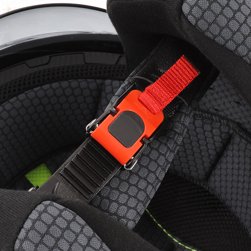 Casque jet ADX AJ300 Bleu Mat — boucle micrométrique