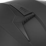 Casque intégral ADX AI450 Noir Mat — détail du dessus de la coque