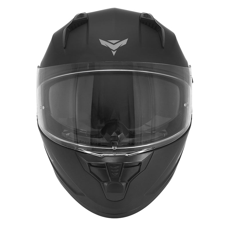 Casque intégral ADX AI450 Noir Mat — vue de face