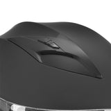 Casque jet ADX AJ150 Noir Mat — détail du dessus de la coque
