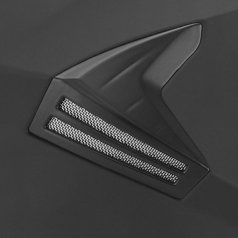 Casque jet ADX AJ150 Noir Mat — détail arrière de la coque