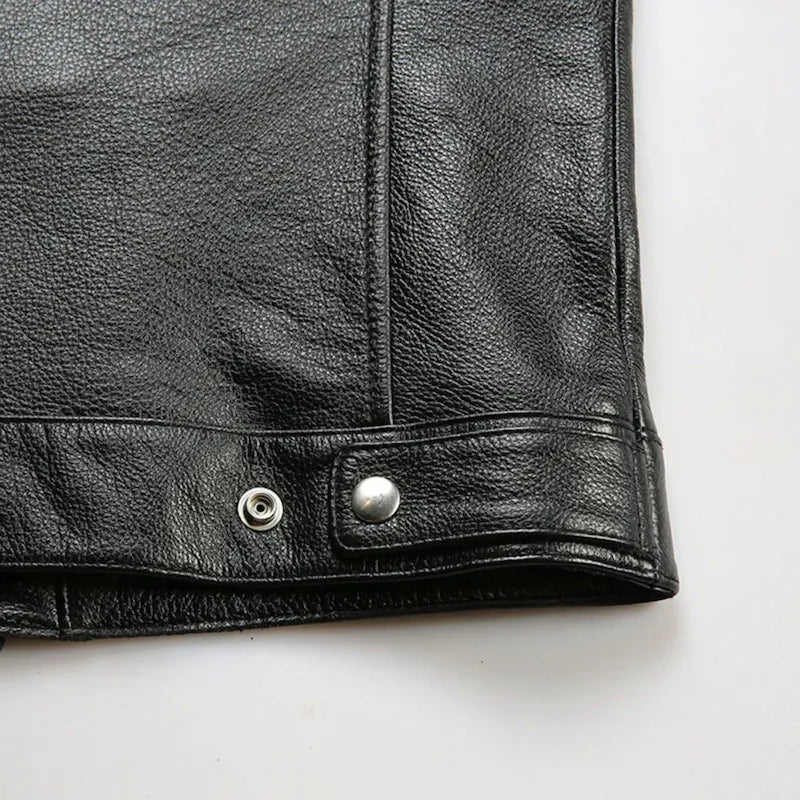 Gilet cuir biker Harley Davidson - SOA - LE PRATIQUE DU MOTARD