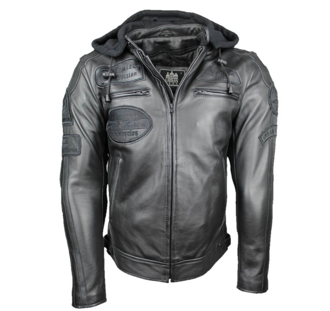 Blouson moto Cuir Vintage Homme : HERITAGE 58™ - LE PRATIQUE DU MOTARD
