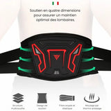 Ceinture de protection lombaire moto - LE PRATIQUE DU MOTARD