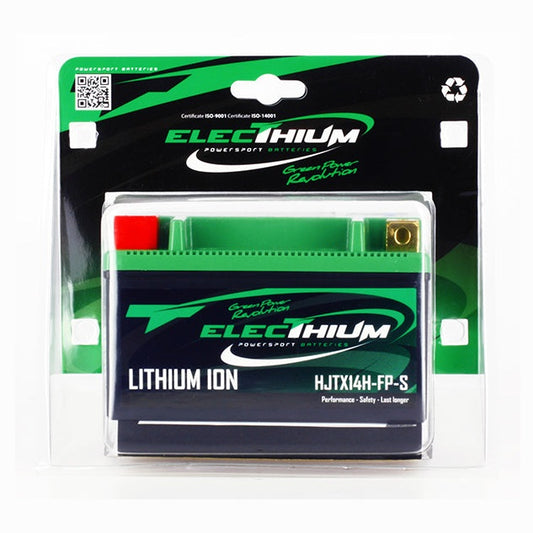 Batterie Moto Lithium 12V — Remplace YTX14-BS & YTX14H-BS