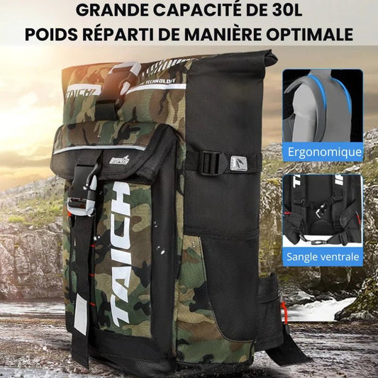 Sac à dos de moto étanche | TAICHI - LE PRATIQUE DU MOTARD