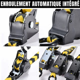 Sangle Automatique Rétractable a cliquet | 3.30m - 680kg - LE PRATIQUE DU MOTARD