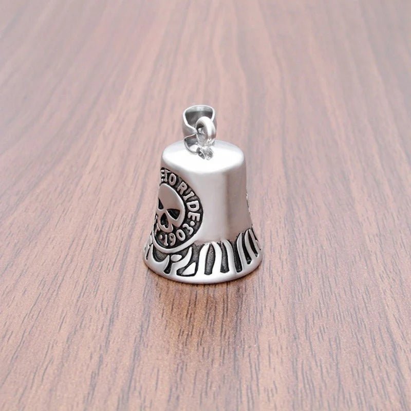 Cloche de Moto Ange Gardien | Skull Ride to Live - LE PRATIQUE DU MOTARD