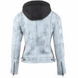 Blouson cuir moto rétro chic pour femme | LEGENDARY 58™ - LE PRATIQUE DU MOTARD
