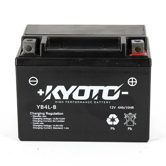 Batterie Moto Kyoto YB4L-B — AGM 12V Sans Entretien