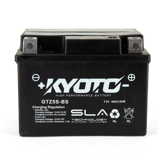 Batterie Moto Kyoto YTZ5S-BS — AGM 12V Sans Entretien