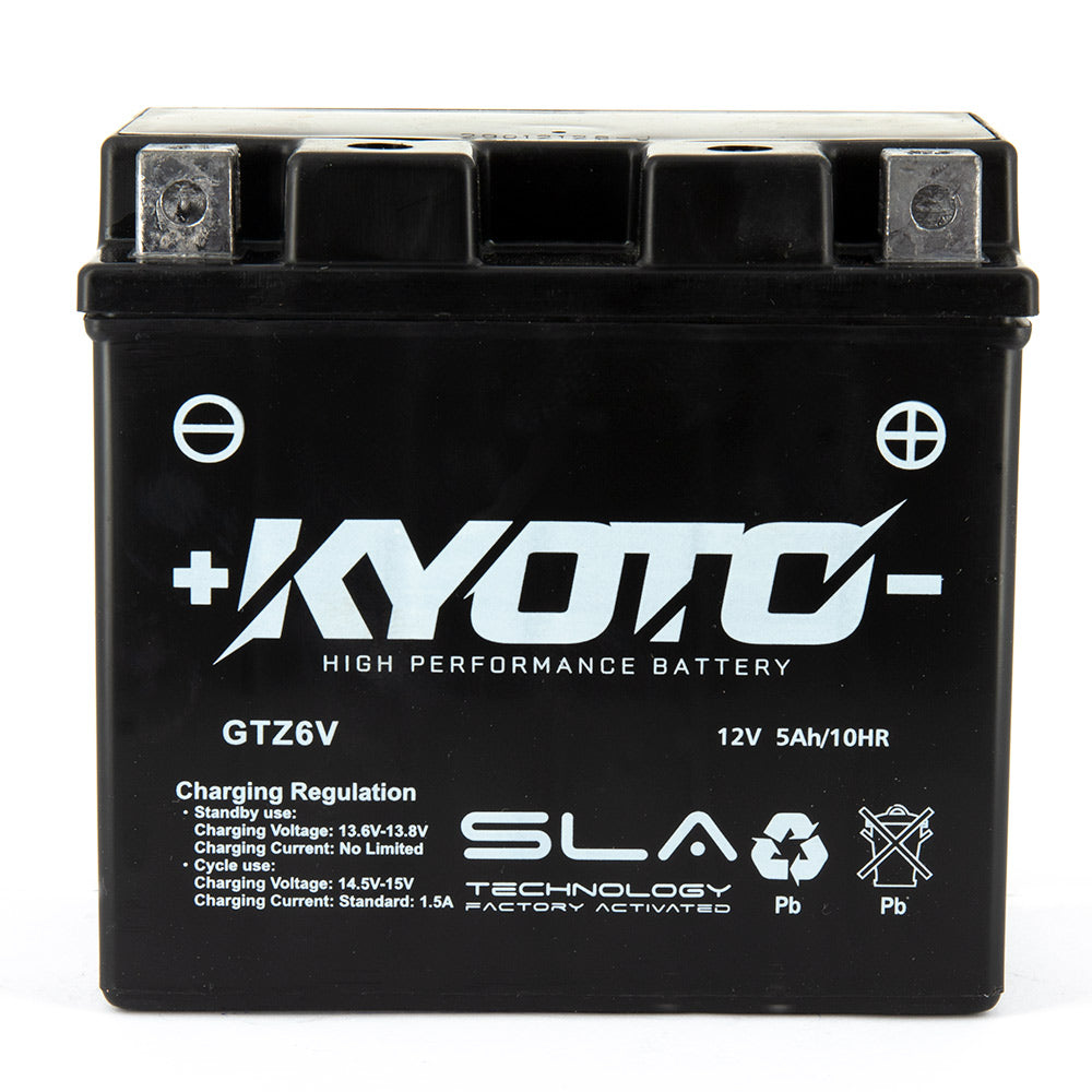 Batterie Moto Kyoto YTZ6V — AGM 12V Sans Entretien