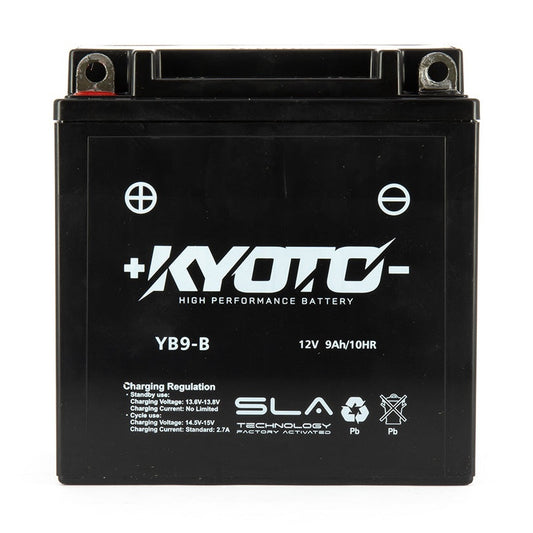 Batterie Moto Kyoto YB9-B — AGM 12V Sans Entretien