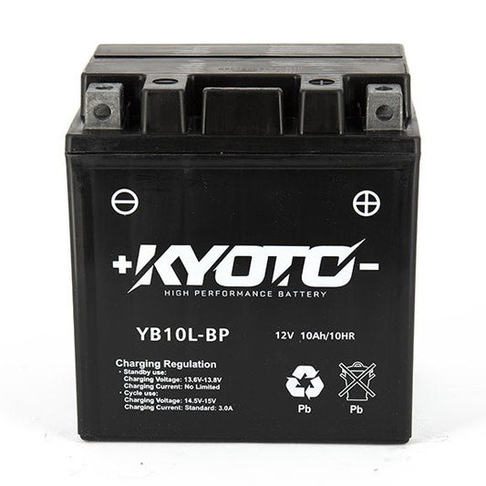 Batterie Moto Kyoto YB10L-BP — AGM 12V Sans Entretien