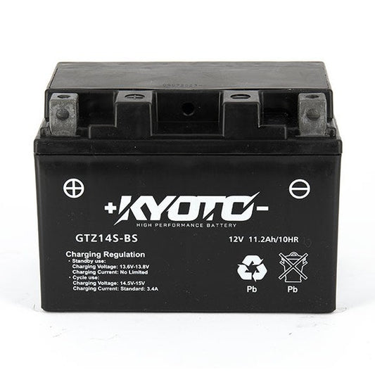 Batterie Moto Kyoto YTZ14S-BS — AGM 12V Sans Entretien