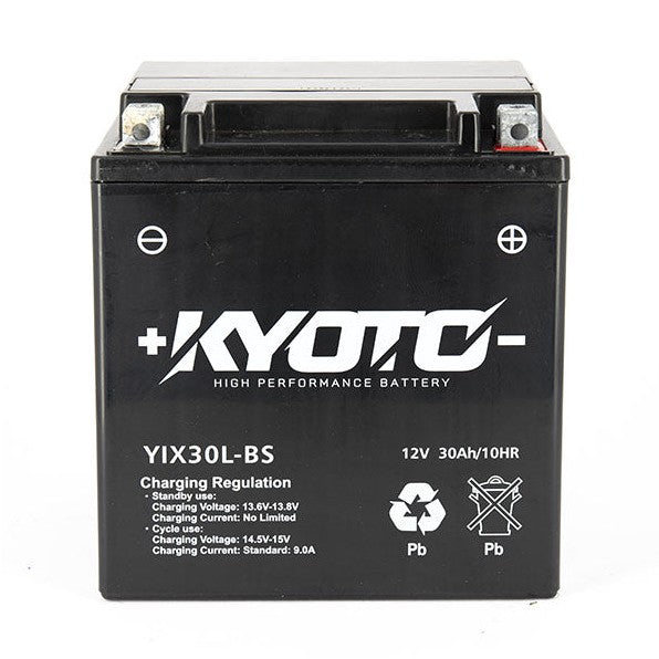 Batterie Moto Kyoto YIX30L-BS — AGM 12V Sans Entretien