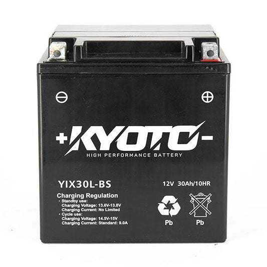 Batterie Moto Kyoto YIX30L-BS — AGM 12V Sans Entretien