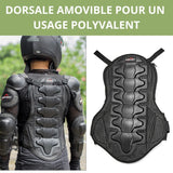 Gilet de protection moto cross | MIDROAD™ - LE PRATIQUE DU MOTARD