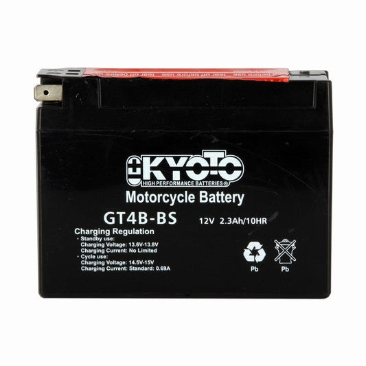 Batterie Moto Kyoto YT4B-BS — AGM 12V Sans Entretien