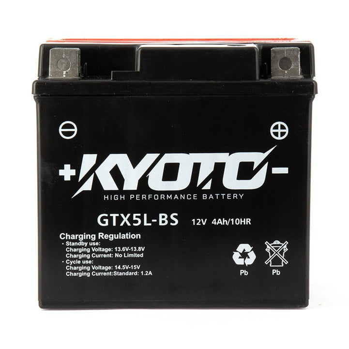 Batterie Moto Kyoto YTX5L-BS — AGM 12V Sans Entretien