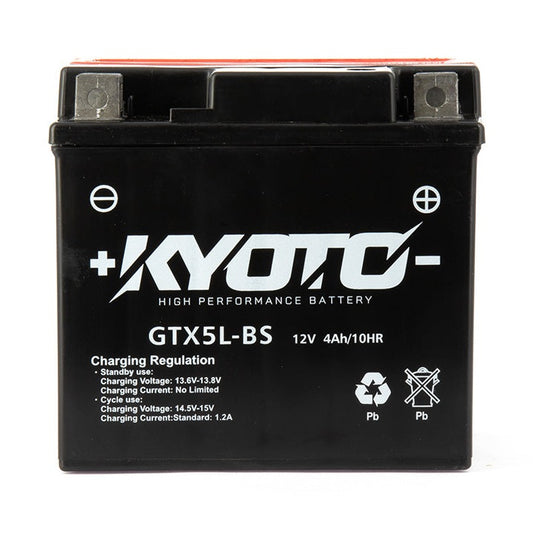 Batterie Moto Kyoto YTX5L-BS — AGM 12V Sans Entretien