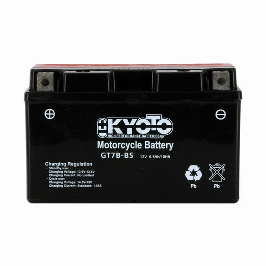 Batterie Moto Kyoto YT7B-BS — AGM 12V Sans Entretien
