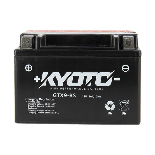 Batterie Moto Kyoto YTX9-BS — AGM 12V Sans Entretien