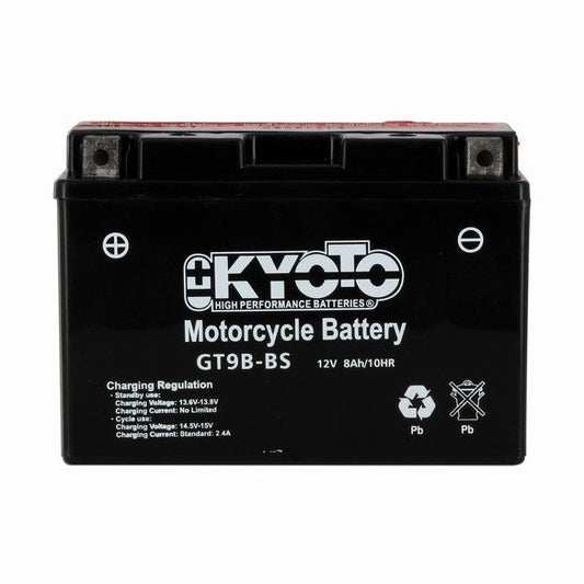 Batterie Moto Kyoto YT9B-BS — AGM 12V Sans Entretien