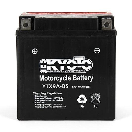 Batterie Moto Kyoto YTX9A-BS — AGM 12V Sans Entretien