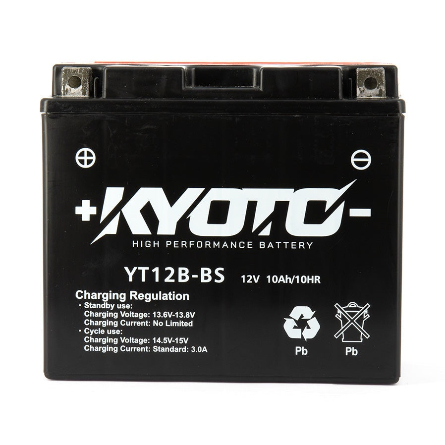 Batterie Moto Kyoto YT12B-BS — AGM 12V Sans Entretien