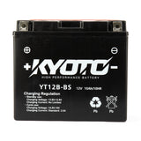 Batterie Moto Kyoto YT12B-BS — AGM 12V Sans Entretien