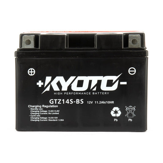 Batterie Moto Kyoto YTZ14-S — AGM 12V Sans Entretien