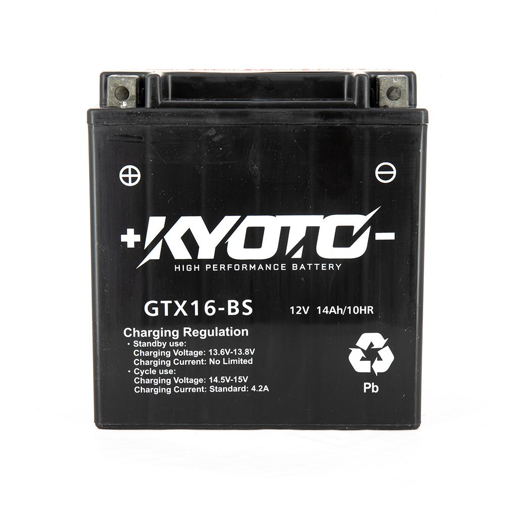 Batterie Moto Kyoto YTX16-BS — AGM 12V Sans Entretien