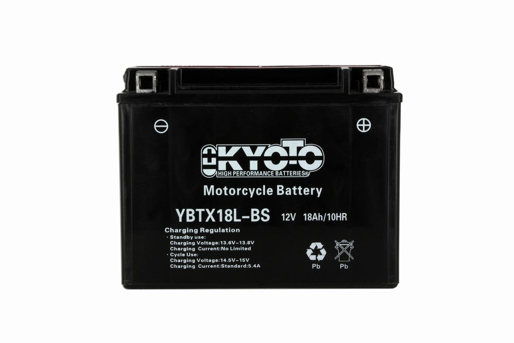 Batterie Moto Kyoto YTX18L-BS — AGM 12V Sans Entretien