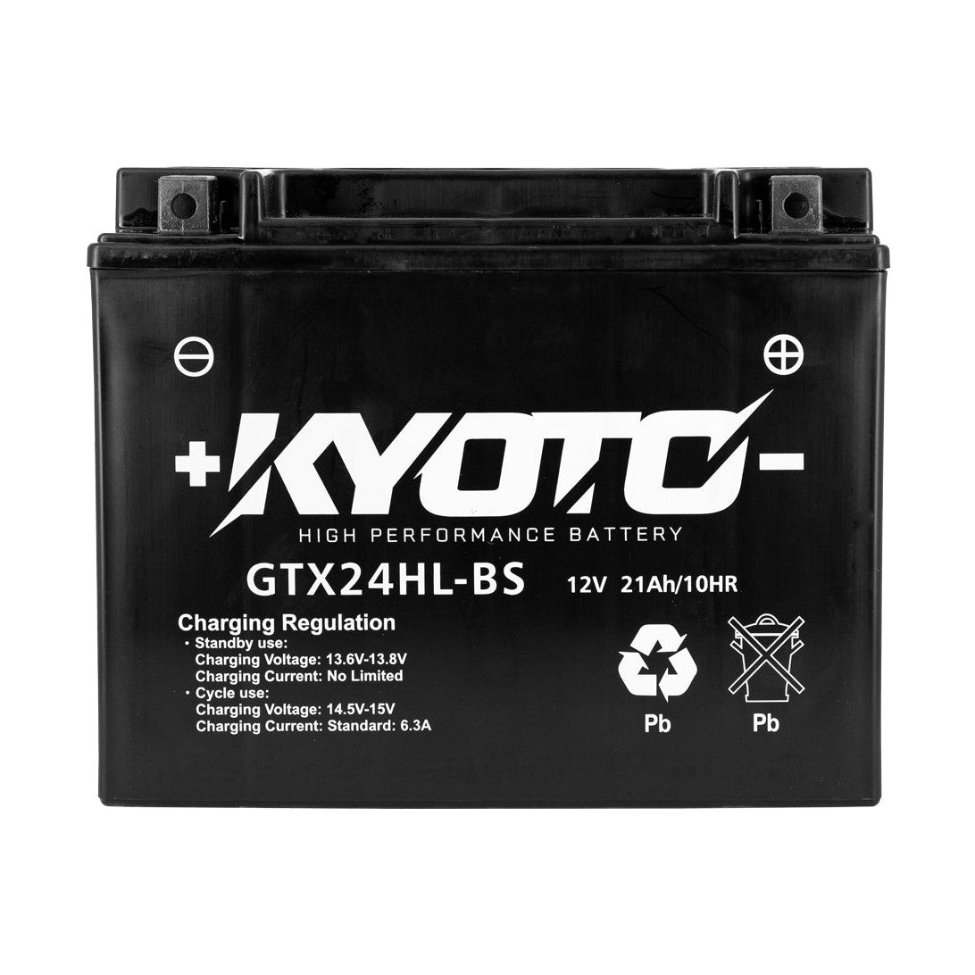 Batterie Moto Kyoto YTX24HL-BS — AGM 12V Sans Entretien