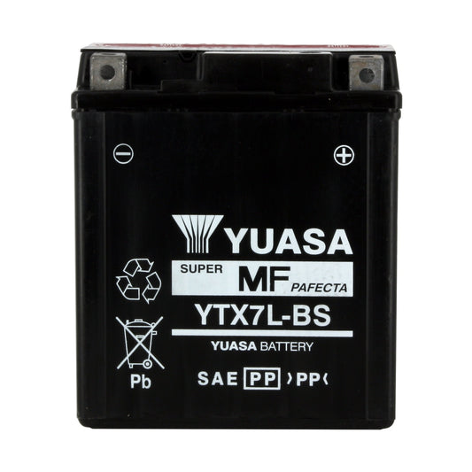 Batterie Moto Yuasa YTX7L-BS — AGM 12V Sans Entretien