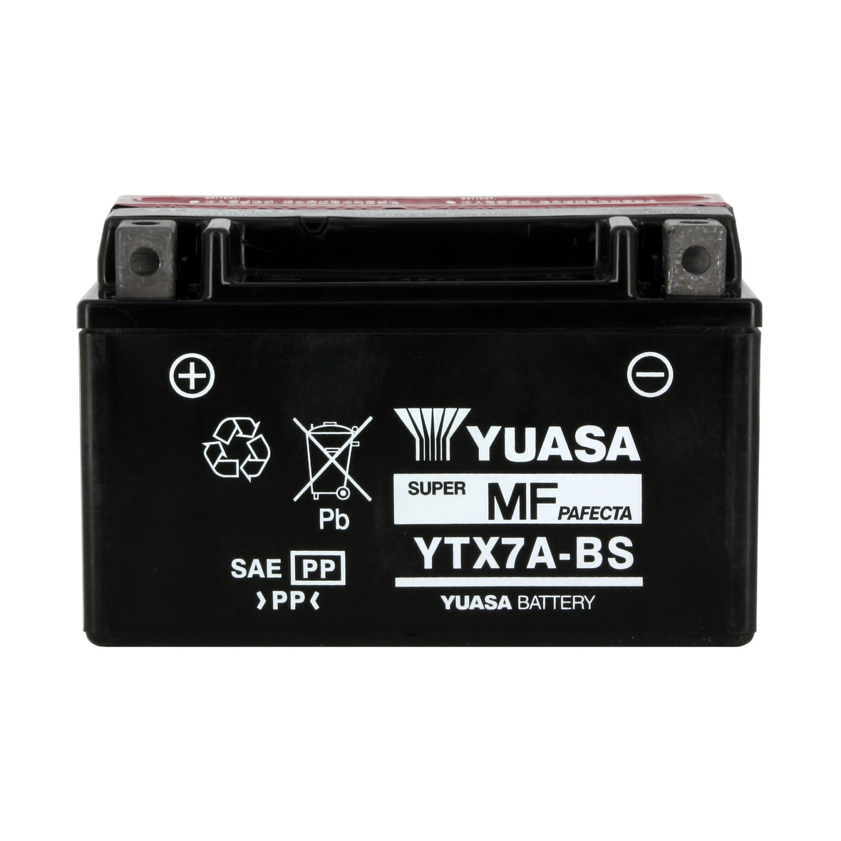 Batterie Moto Yuasa YTX7A-BS — AGM 12V Sans Entretien