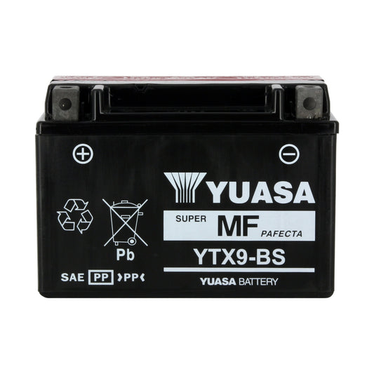 Batterie Moto Yuasa YTX9-BS — AGM 12V Sans Entretien