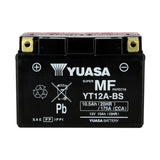 Batterie Moto Yuasa YT12A-BS — AGM 12V Sans Entretien