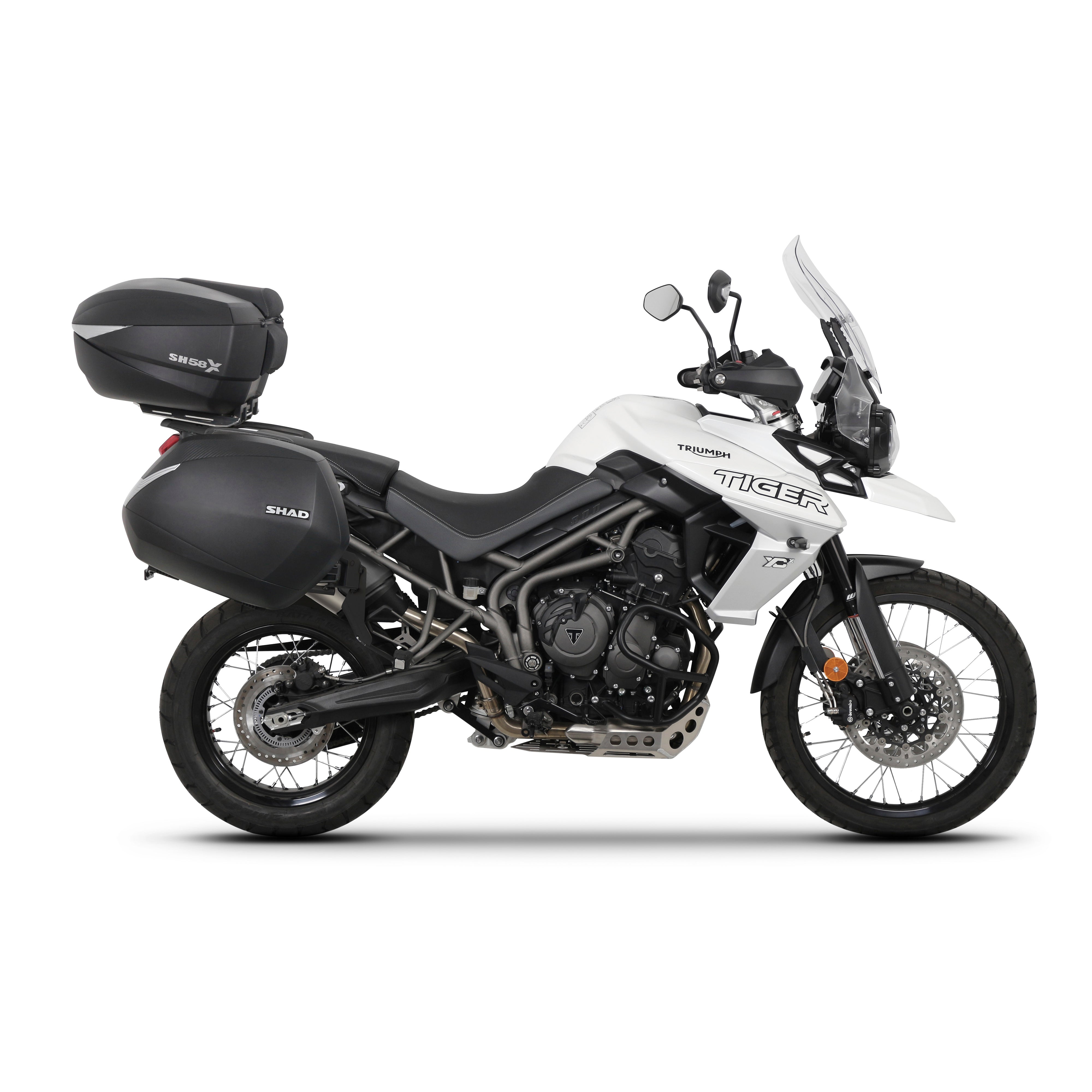 Fixation pour Top Case Triumph Tiger 800 Xc - LE PRATIQUE DU MOTARD