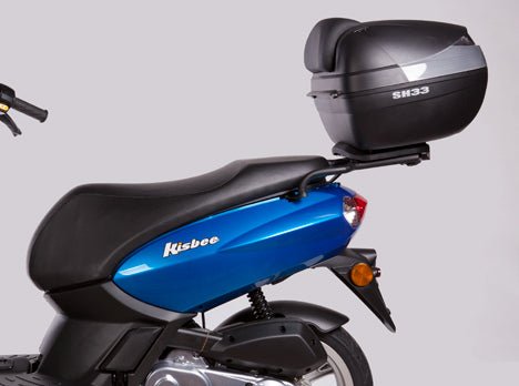 Fixation pour Top Case Peugeot Kisbee 50 - LE PRATIQUE DU MOTARD