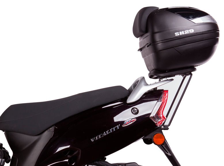 Fixation pour Top Case Kymco Vitality 50 - LE PRATIQUE DU MOTARD