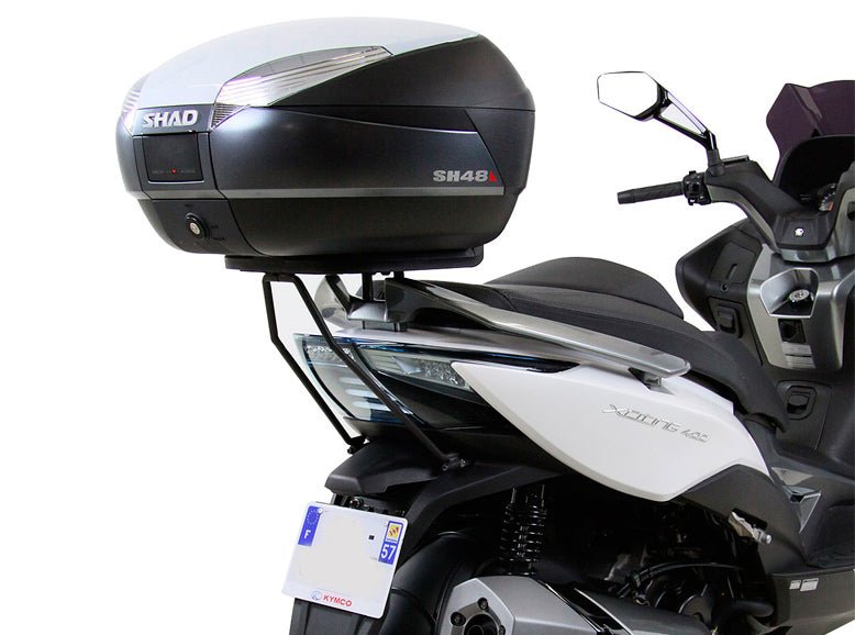 Fixation pour Top Case Kymco Xciting 400i - LE PRATIQUE DU MOTARD