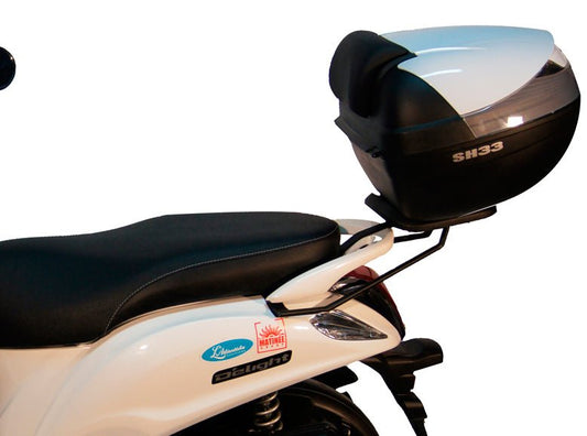 Fixation pour Top Case Yamaha Delight 115 - LE PRATIQUE DU MOTARD