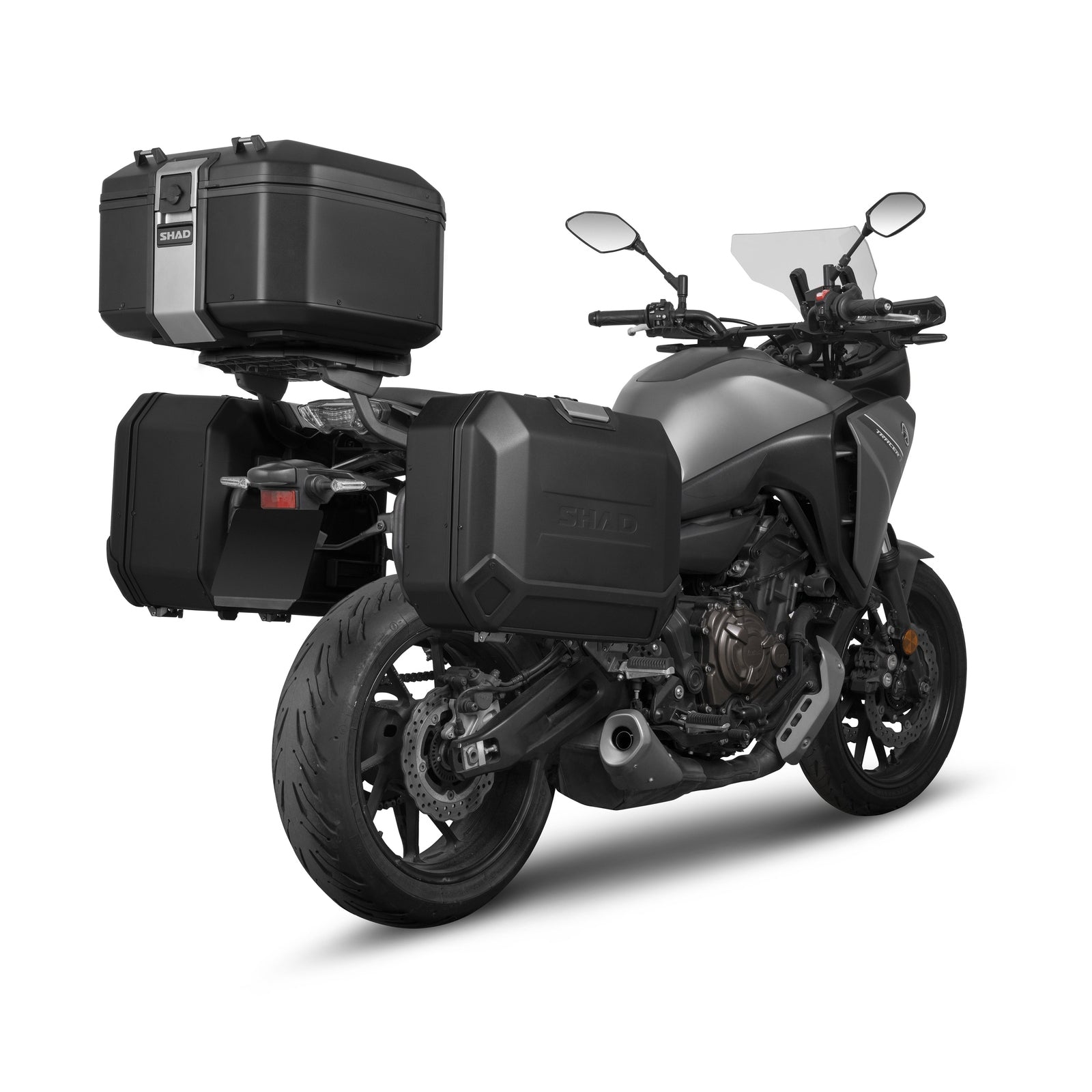 Fixation pour Top Case Yamaha MT 07 Tracer - LE PRATIQUE DU MOTARD