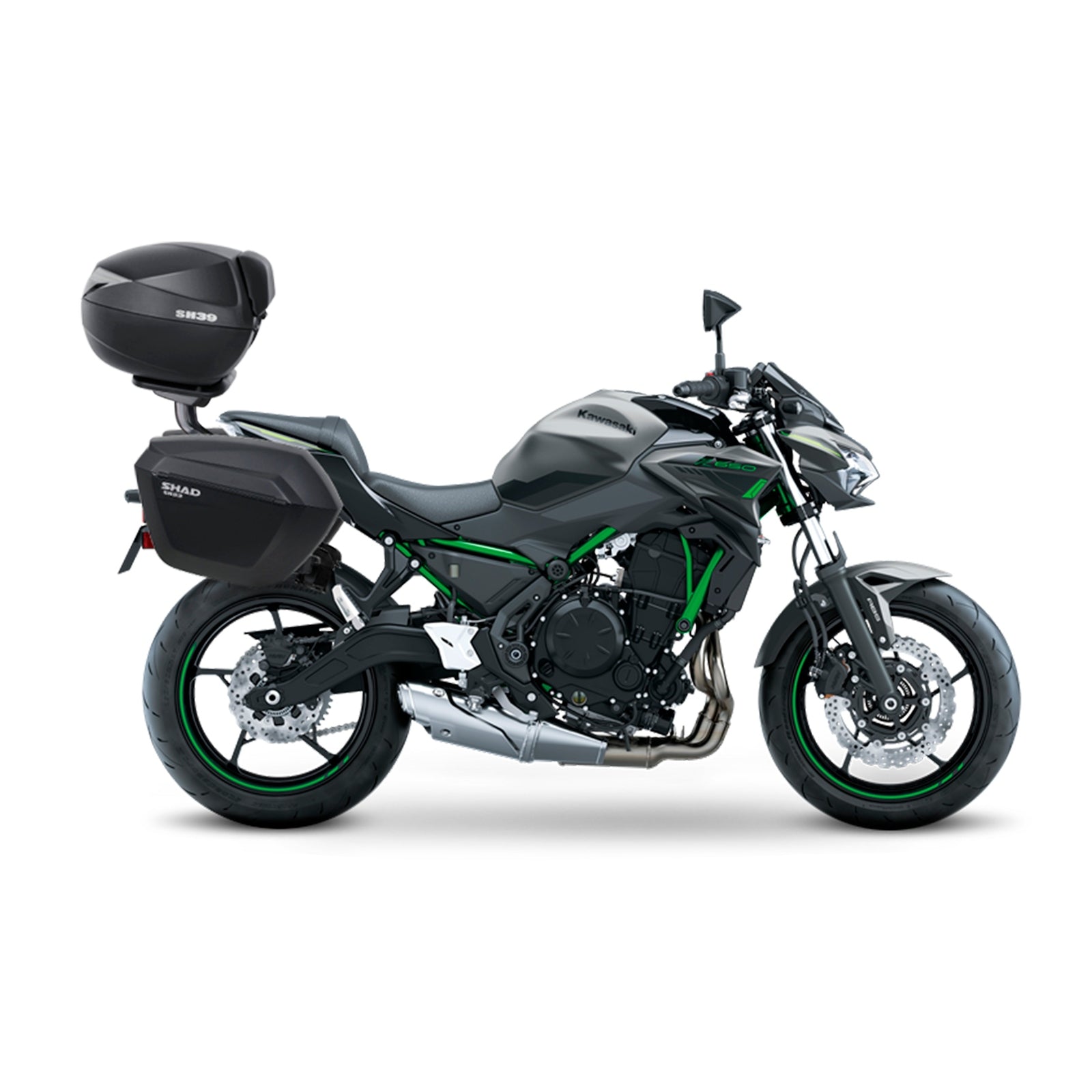 Fixation pour Top Case Kawasaki Z650/NINJA 650 - LE PRATIQUE DU MOTARD